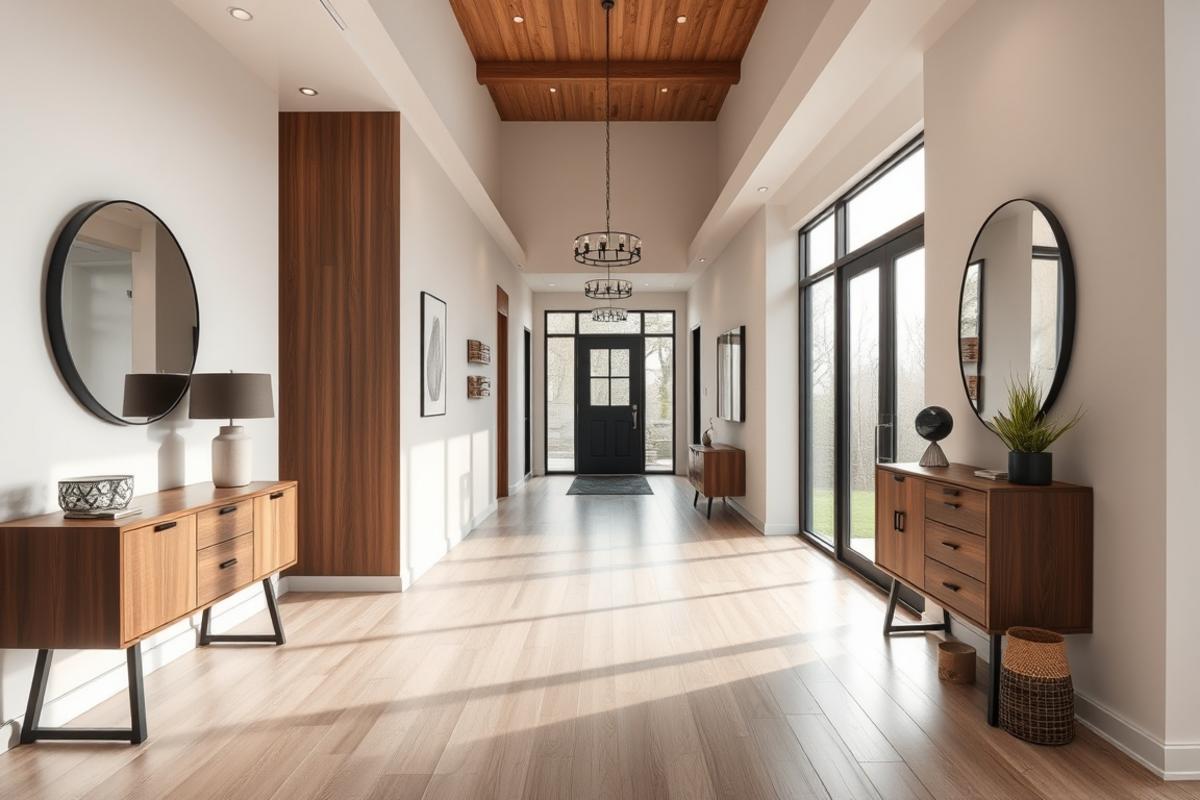 modern hallway decor ideas