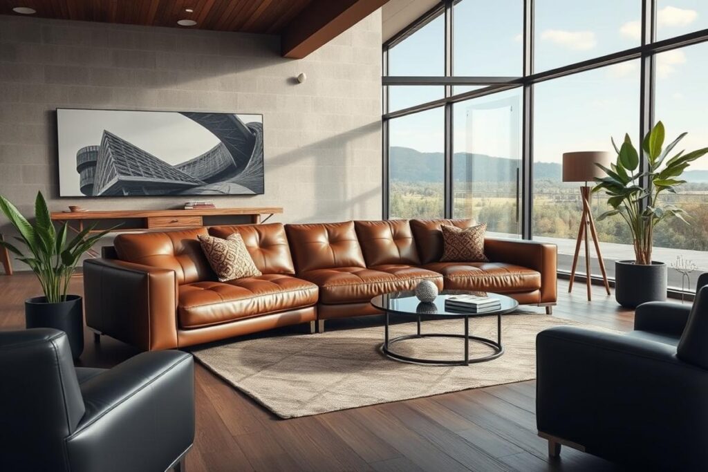eco leather sofa